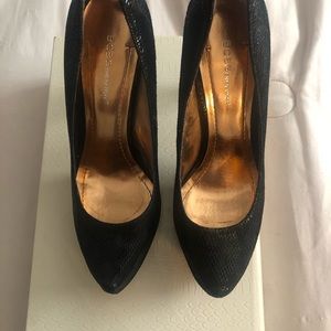 BCBG Black Heels